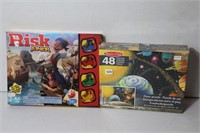 PUZZLE & RISK GAME