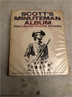 Scotts Minuteman Album Stamp Collection
