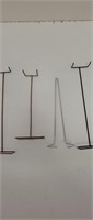 Lot of 10" figure stands