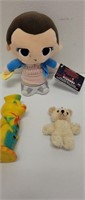 Stranger things plushie Duck squeaker and teddy