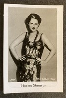 NORMA SHEARER: Antique Tobacco Card (1931)