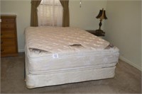 Queen Sized Bed Frame w/Free King Cole Spinal