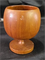 VTG Thai Treasures Wooden Goblet