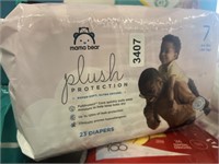 Mama Bear Plush Protection Size 7 Diaper Sleeve