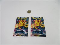 2 pack de cartes Pokémon Silver Tempest