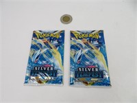 2 pack de cartes Pokémon Silver Tempest