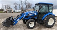 2019 New Holland Boomer 55 tractor, 4x4, 635 hrs