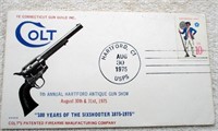 Commemorative Colt Firearms Envelope ~ 1975