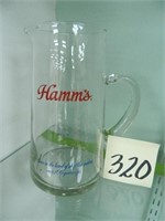 Hamm's Beer Pitcher (9") -