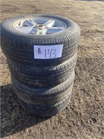 P235/65 R17 Tires and Rims Set of 4