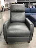 Leather Push Recliner