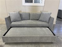 Fabric Pull Out Sleeper Sofa