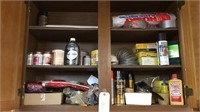All contents in cabinet