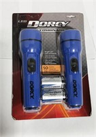 Pack of 2  Dorcy LED Flashlight