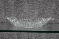 Fostoria Colony Swirl Crystal 3 Part Dish