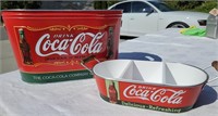 Coca-Cola Condiment Caddy & Ice Pail