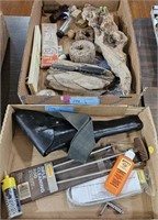LARGE LOT OF FISHING, HUNTING SUPPLIES