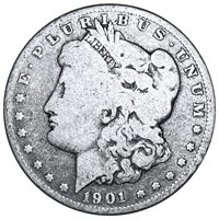 1901-O Morgan Silver Dollar NICELY CIRCULATED