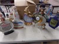 Collection of decanters