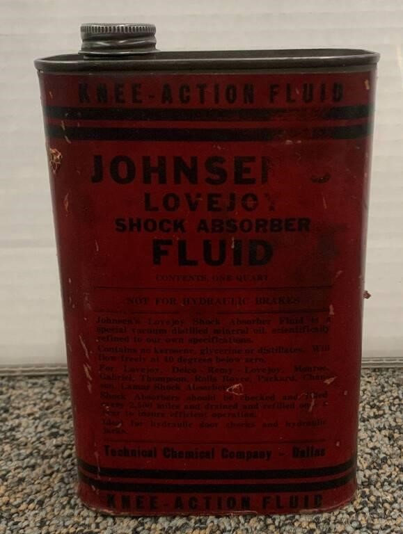 Johnsen Lovejoy Shock Absorber Fluid Tin