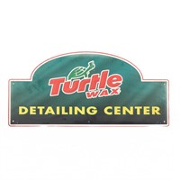 Vintage Turtle Wax Detailing Center Sign
