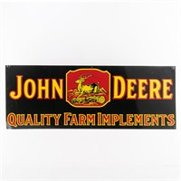 Contemporary Tin "John Deere" Sign