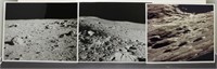 3 Moon Surface Photographs. NASA