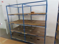 4 Tier Steel Framed Shelf 1800x900x1800mm