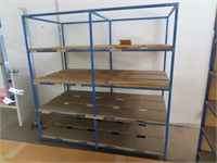 4 Tier Steel Framed Shelf 1800x900x1800mm