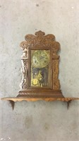 Antique wall sessions clock
