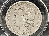 1878 CC Carson City Silver Morgan Dollar Coin