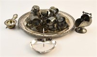 Lot #2167 - Lot of silver plated items to include