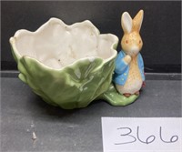 Vintage Peter Rabbit Beatrix Potter Green C