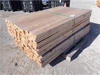Qty Of (264) 5/4 In. x 4 In. x 6 Ft. Smooth Cut