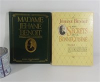 2 livres de cuisine Jehane Benoit cook books