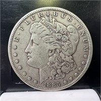 1885 Morgan Silver Dollar