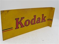 KODAK 1960'S/70'S FLANGE SIGN 21.5 X 9IN CLEAN