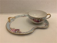 Noritake Snack Plate and Cup