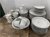 Vintage porcelain dish set