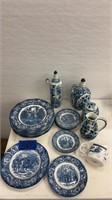 “Liberty Blue” dishes & Made in Holland ,