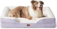 Lavender Orthopedic Dog Bed