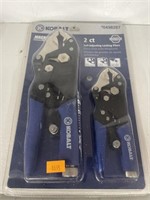 2pc Kobalt self adjusting locking pliers