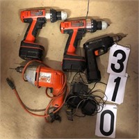 B&D Drills (Electric and Battery)