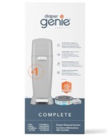Diaper Genie Complete Diaper Pail System, Grey -