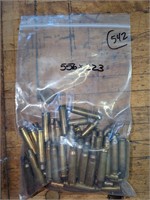 Apx. 50 Pc 556/223 Once Fired Range Brass