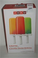 ZOKU 6 MOD ICE POP MOLDS