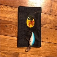 Bomber Fishing Lure in Bass Pro Shops Pouch
