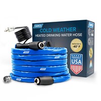 Camco 25-Ft Heated Water Hose for RV - Water Line