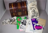 Collection of theatre booklets & photographs