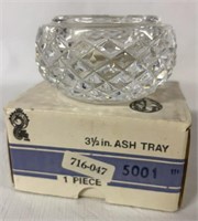 WATERFORD CRYSTAL 3-1/2” ASH TRAY